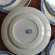 6 dessert plates ironstone J. Vieillard Bordeaux "Garland"