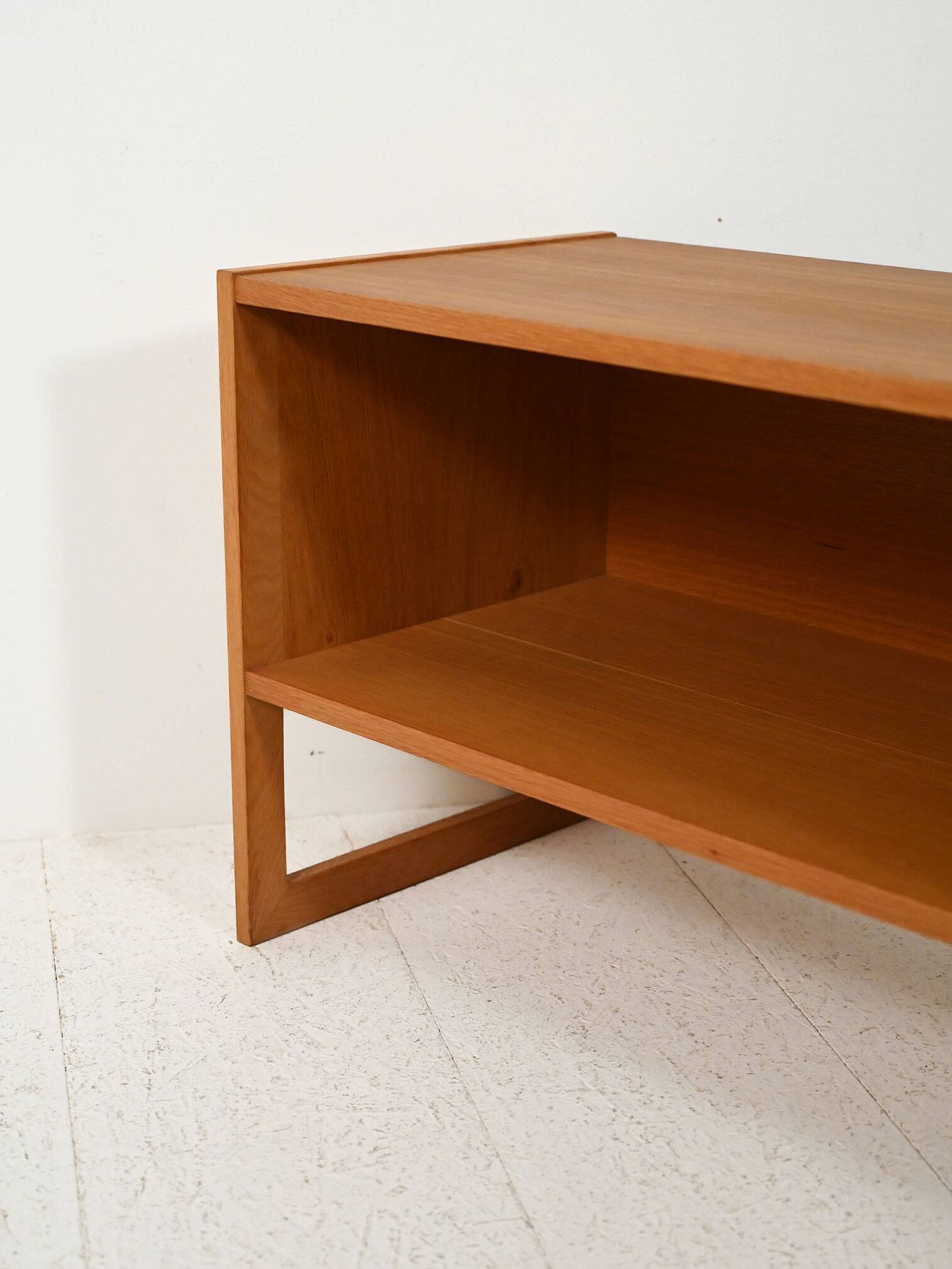 1960s oak TV stand by Arne Wahl Iversen