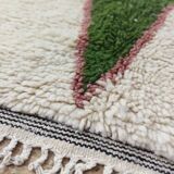 Handmade wool Berber rug 260 X 150 CM