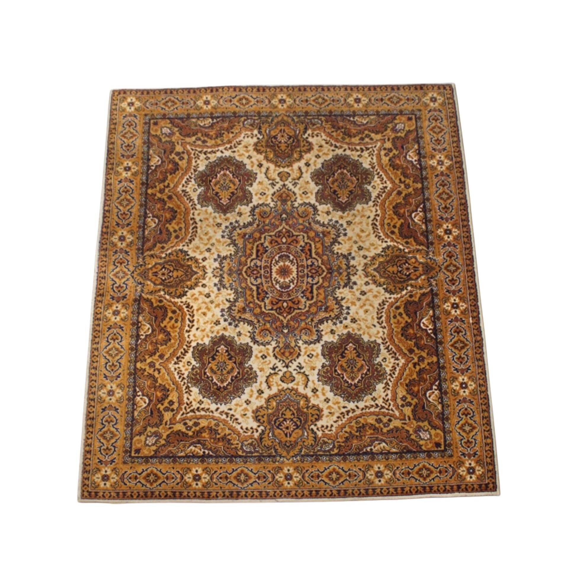 Rug in Predominantly Brown and Yellow Tones – 235x170 cm