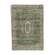 Anatolian handwoven rustic 1970s beige carpet 213 cm x 300 cm