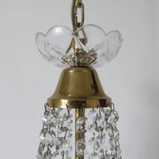 "Hot air balloon" chandelier with Deknudt stamps, 40s