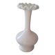 White opaline vase