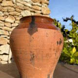 Terracotta pottery jar