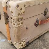 Old suitcase travel trunk early 1900s