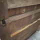 Ancien coffre en bois sculpté oriental