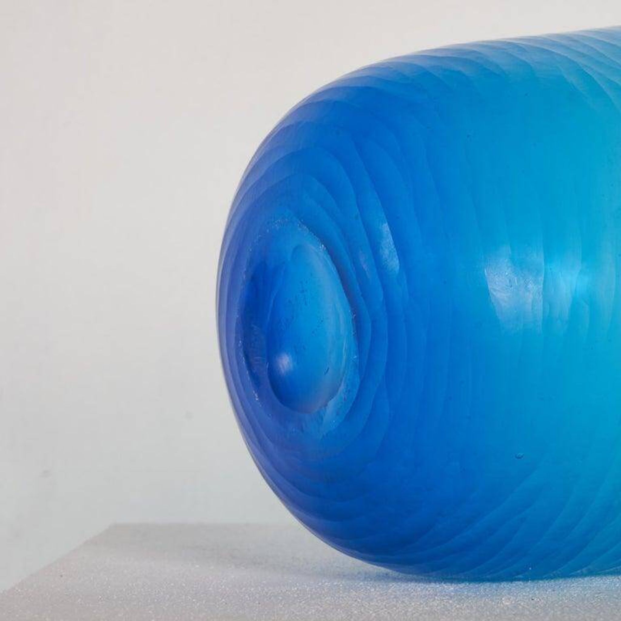 Murano glass art vase 'Battuto', Salviati, 1960s