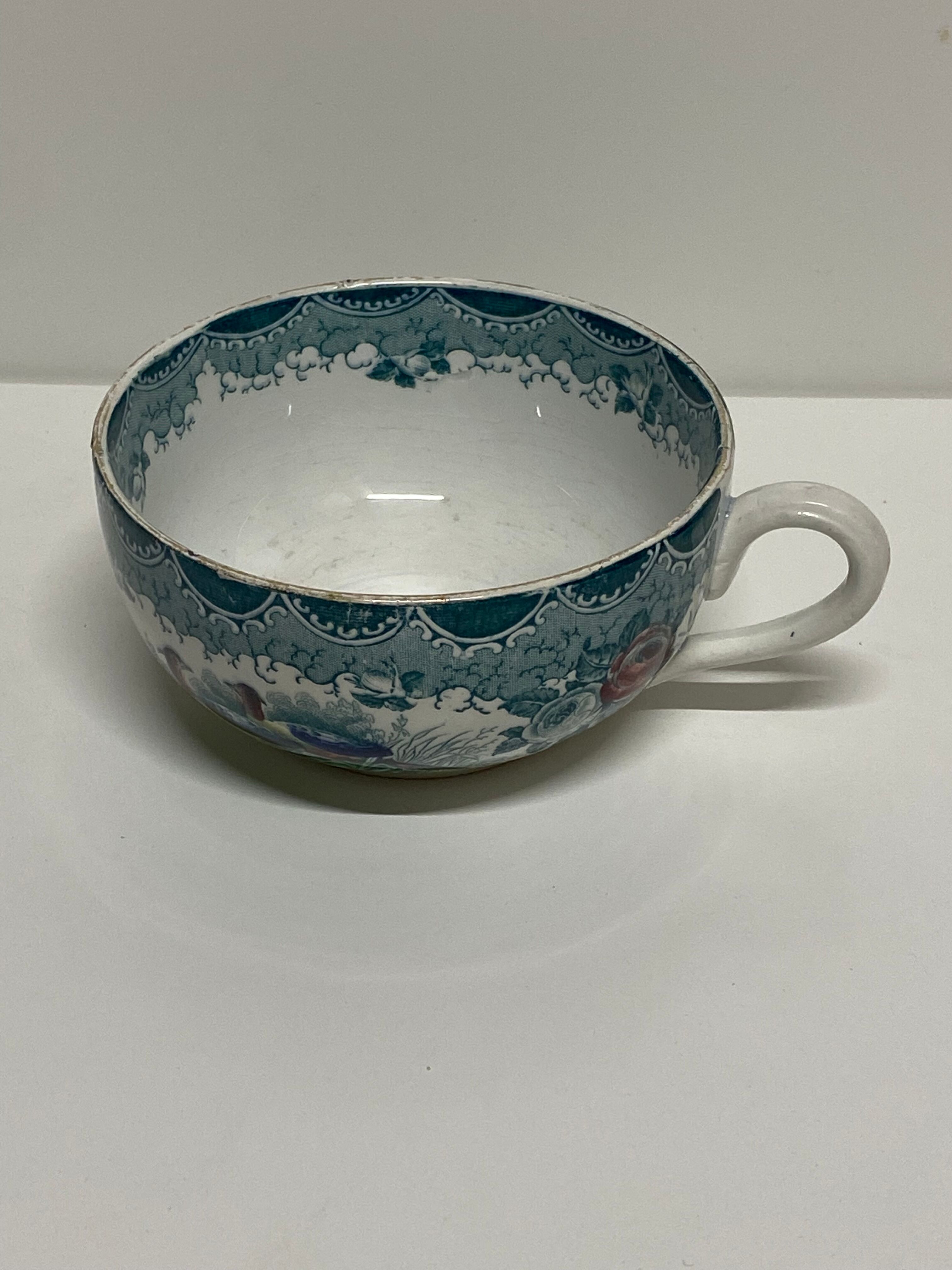 Vintage cup with handle