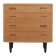 Commode en frêne, design danois, années 1970, fabricant : Hundevad & Co