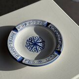 Blue and white ashtray from the Sofia Hotel in Fes D13