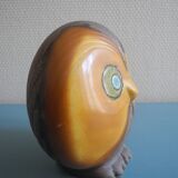 vintage ceramic owl pottery by Eduardo Vega