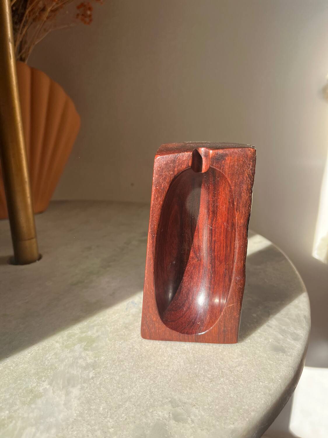Jean Gillon, Brazil. Rosewood Pipe Holder
