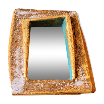 Vintage ceramic mirror 50s 60s The Argonauts
