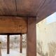 Walnut farmhouse table 2.10m from the 50s