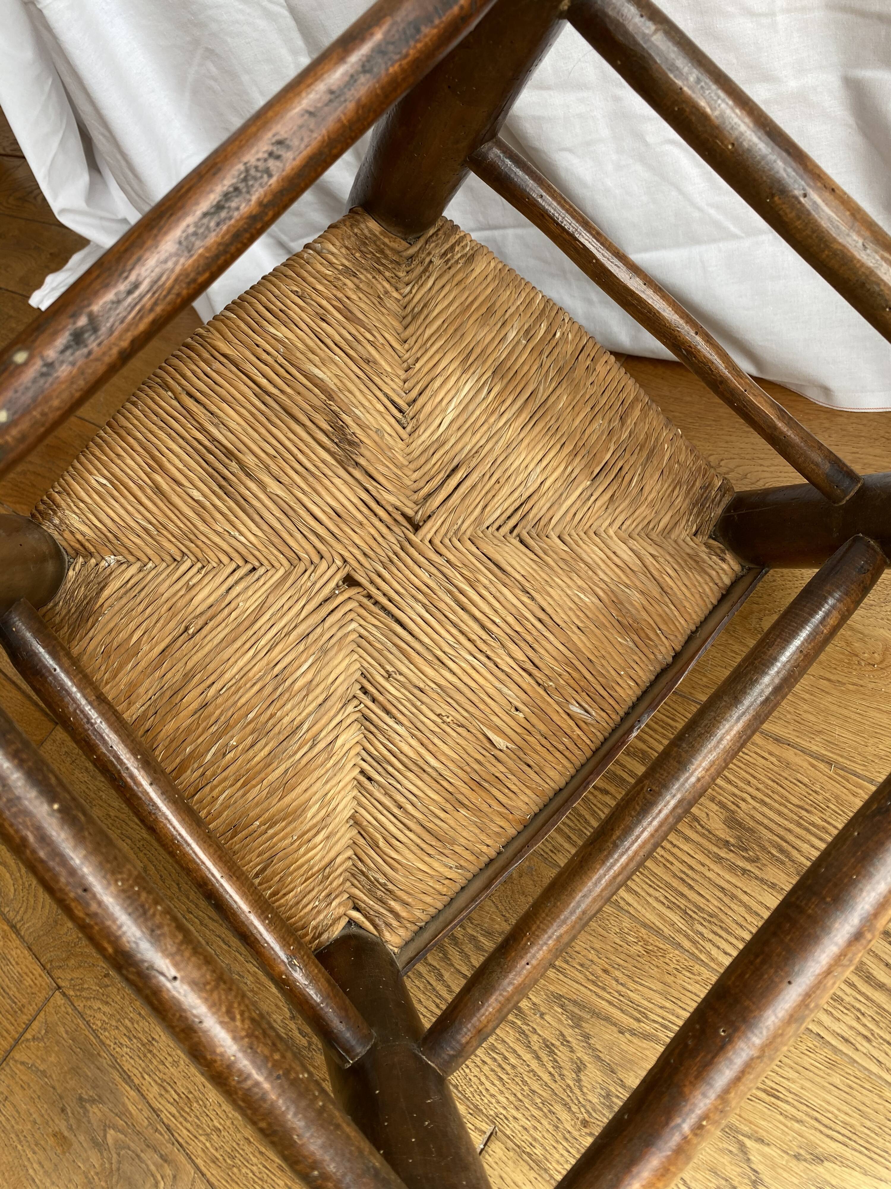Old mulched chair