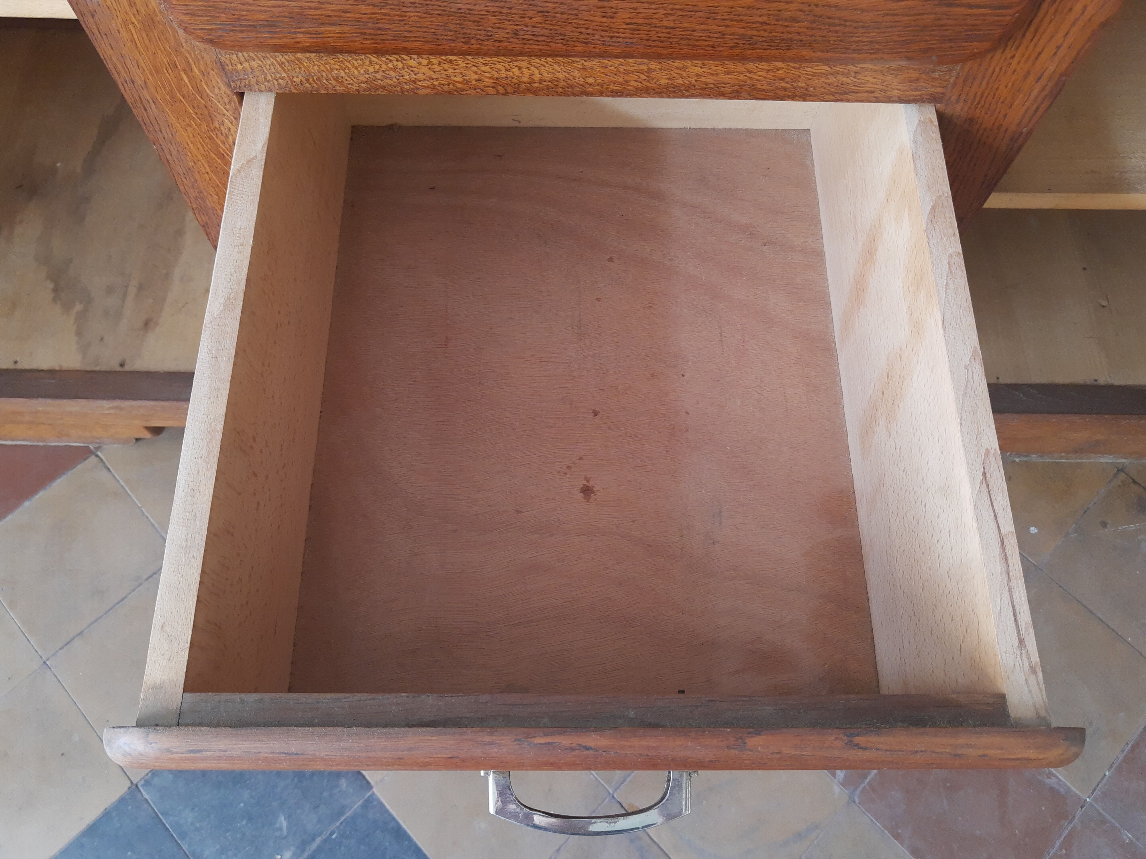 Vintage oak bottom mado sideboard