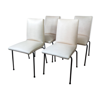 4 chairs by Pierre Guariche years 50/60