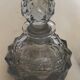 Ensemble de 2 flacons cristal et verre