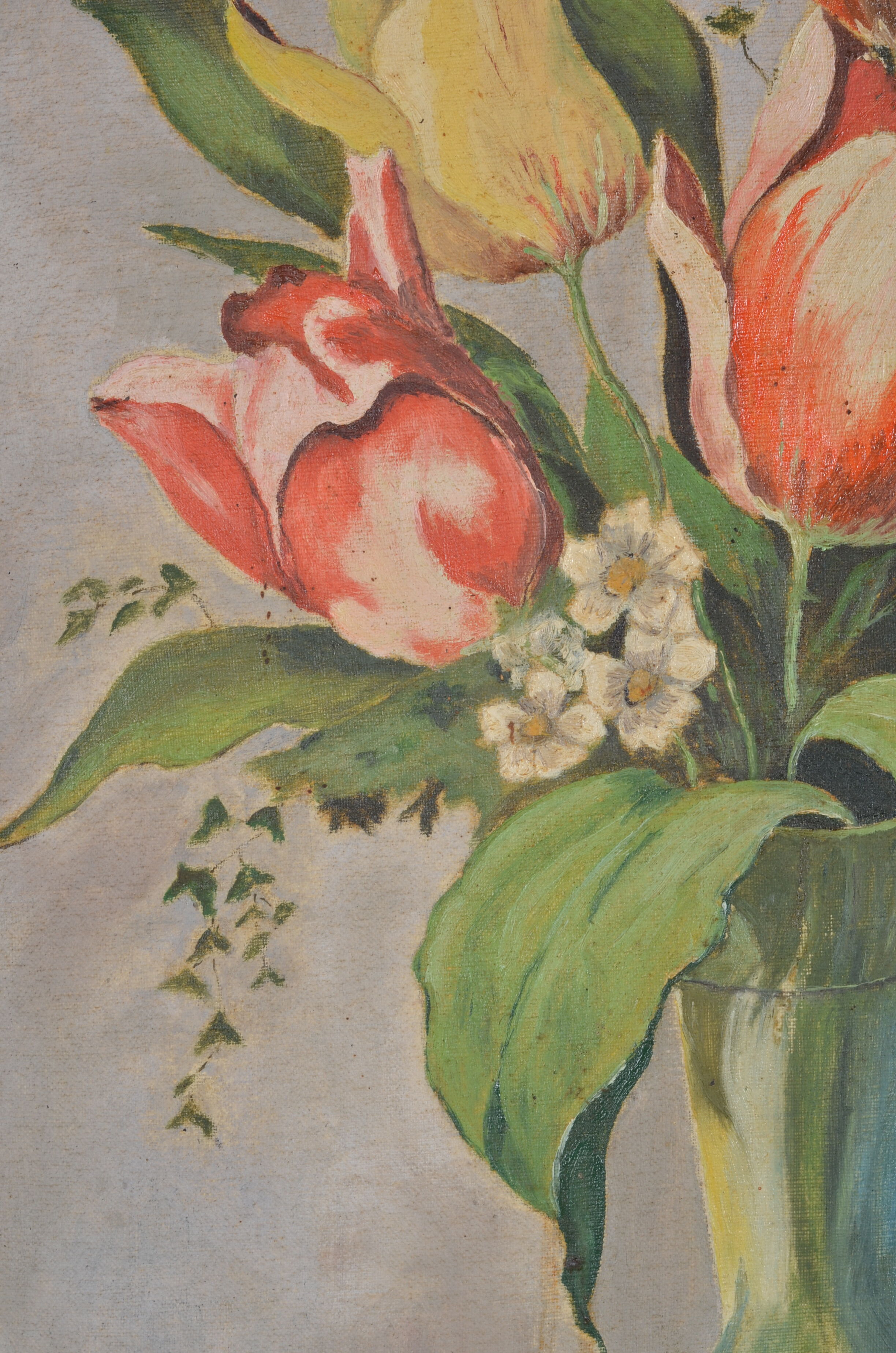 Still life bouquet of tulips