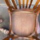 7 chaises bistrot vintage style Thonet Baumann