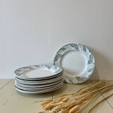 Set of 12 Saint Amand plates