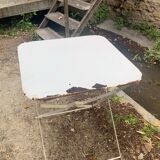 Old garden table