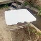 Old garden table