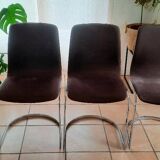 4 Italian chairs, 1970
