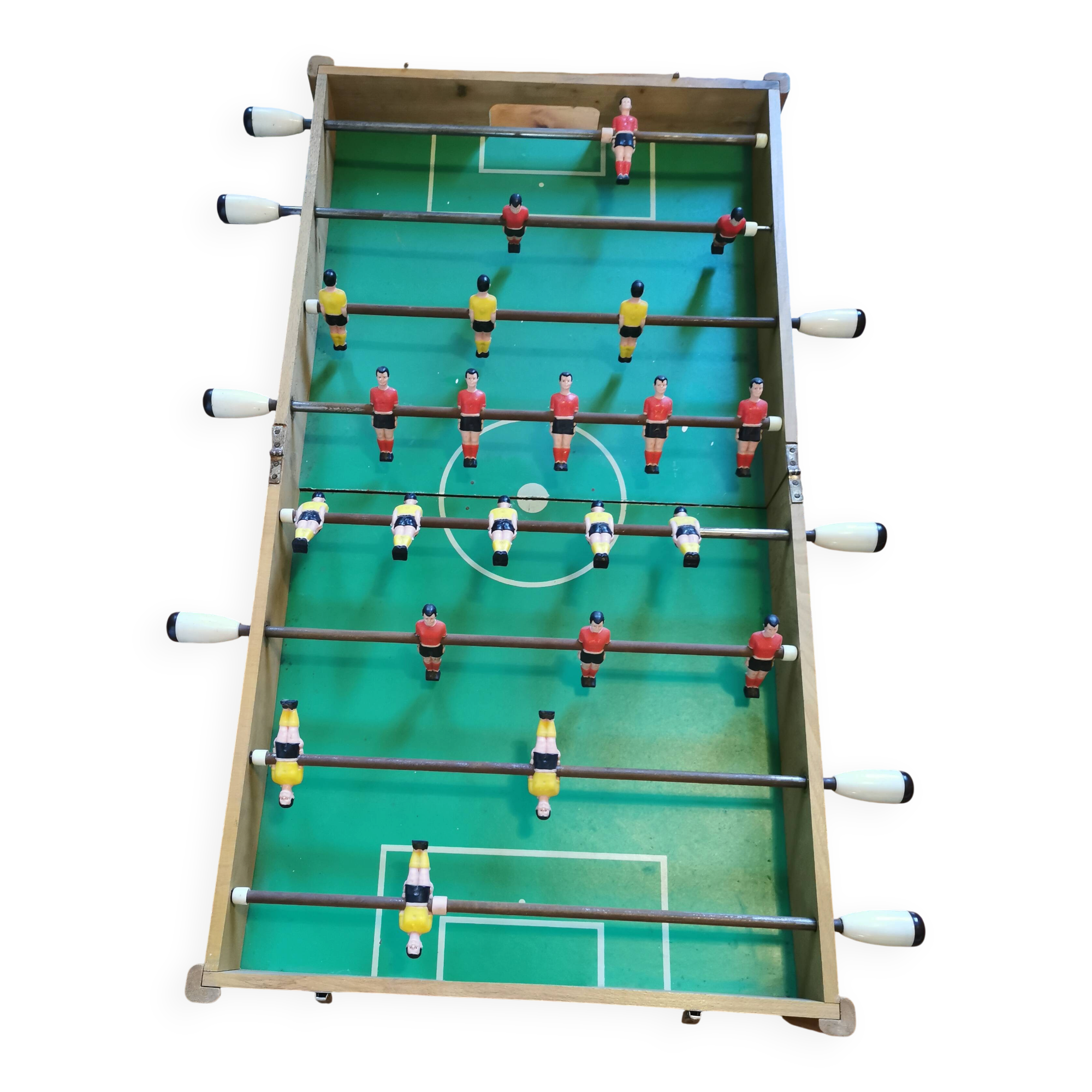 vintage foosball table