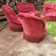 sofa/seating lounge set and 4 toad chairs