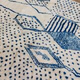 Azilal Berber rug in handmade wool 285 X 210 CM