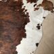 XxL vintage cow skin rug 1970