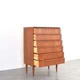 Mid-Century Danish Teak Chest of Drawers, 1960s.