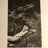 Original heliograph signed Jeanloup Sieff. Paris 1983.