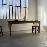 Oak farm table 220 cm