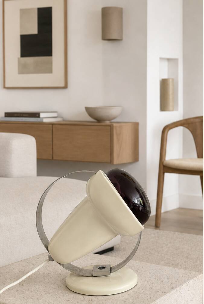 Lampe Infraphil par Charlotte Perriand pour Philips, 1954