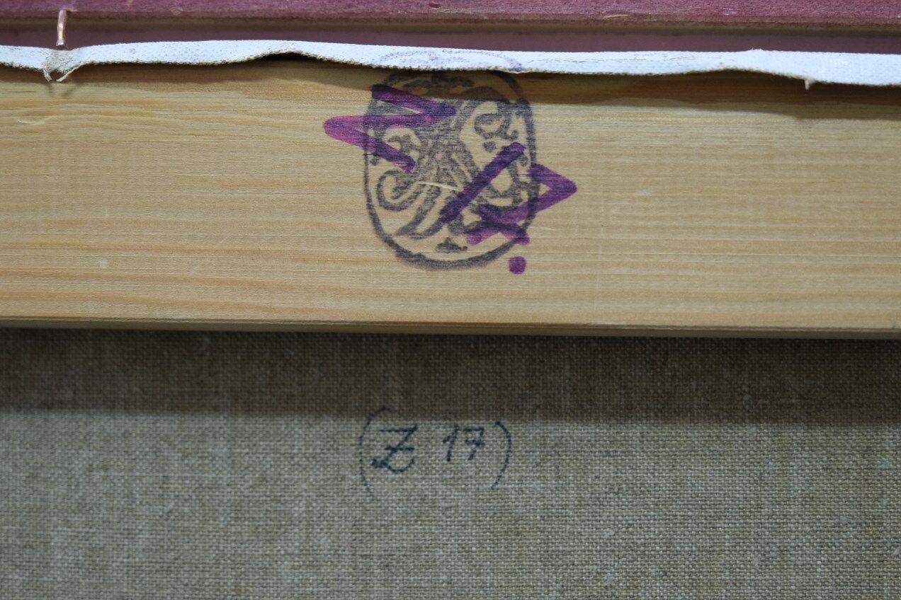 Jules Schyl (1893-1977), Swedish Modern Painting, 1960s, Oil on Canvas, Framed