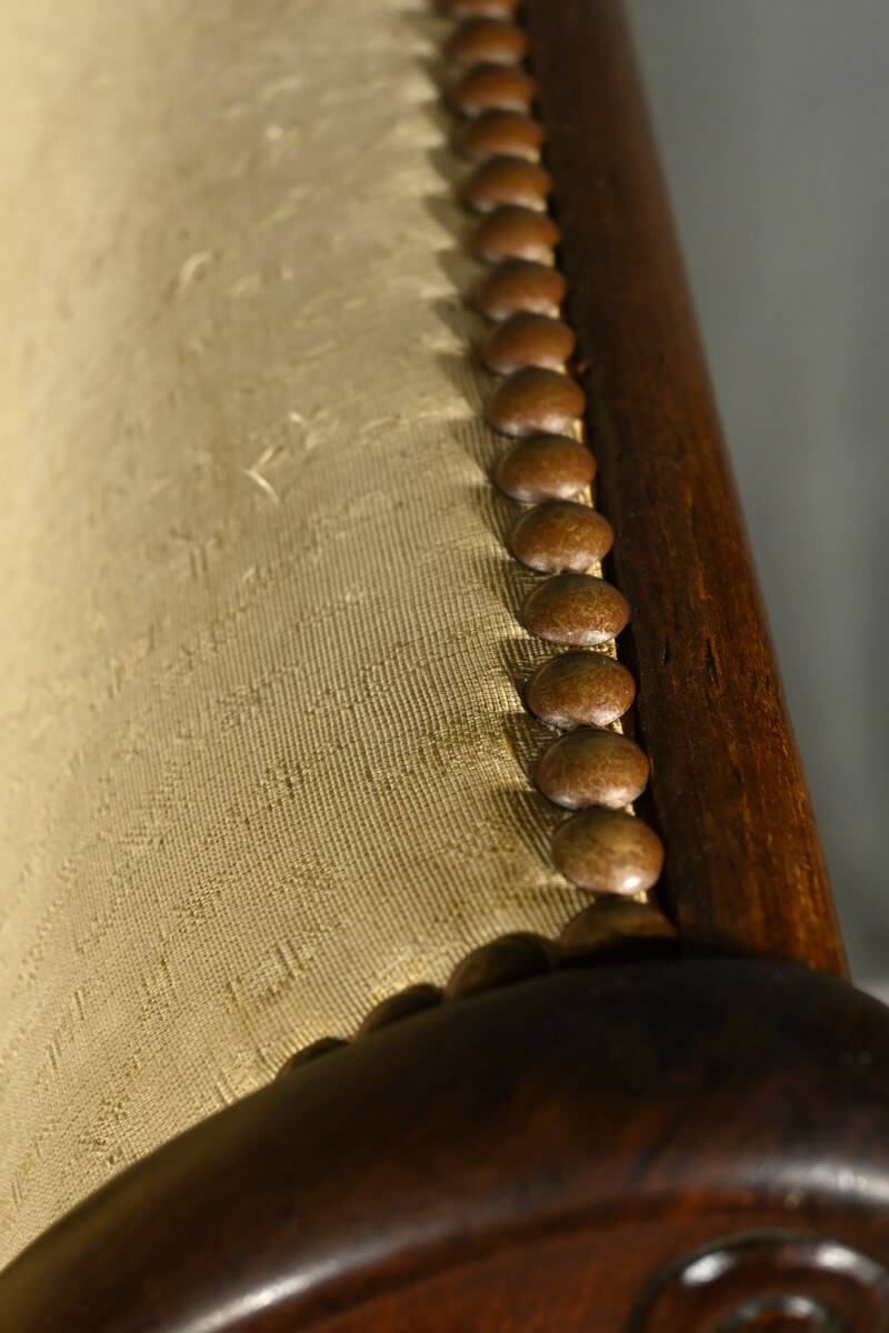 Mahogany Backrest Daybed, Restoration Period – Part 1 of the 19th Century