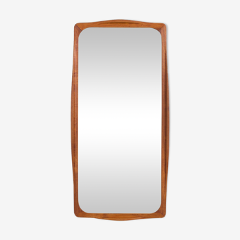 Mid-century Danish teak mirror, 1960s