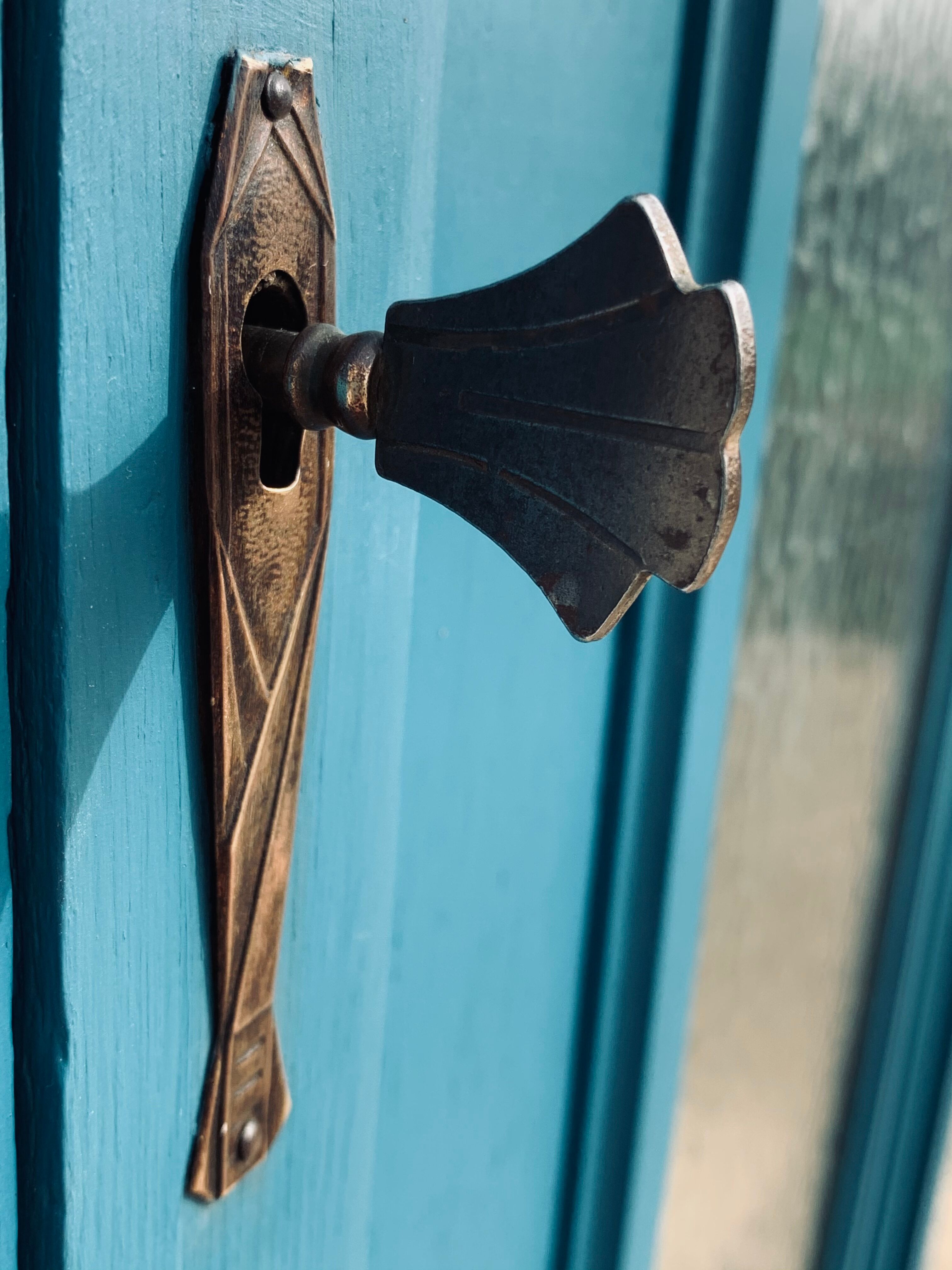 Glass-glazed Parisian wardrobe 1930