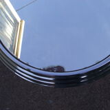 Chrome metal guerrilla and bistro mirror