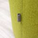 Pouf Vancouver Oto de chez Profim en tissu Vert Pomme