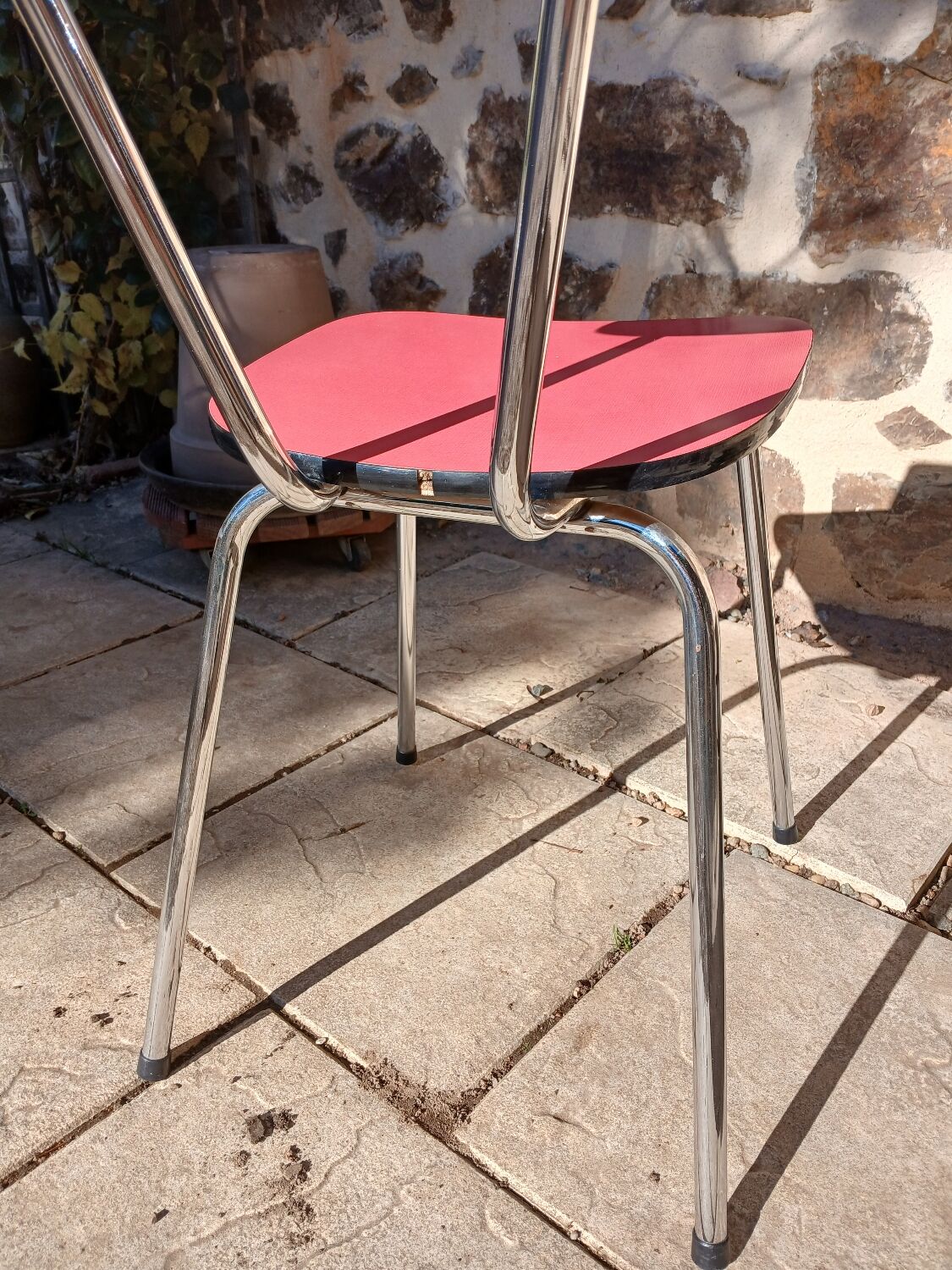 Chaise vintage en formica