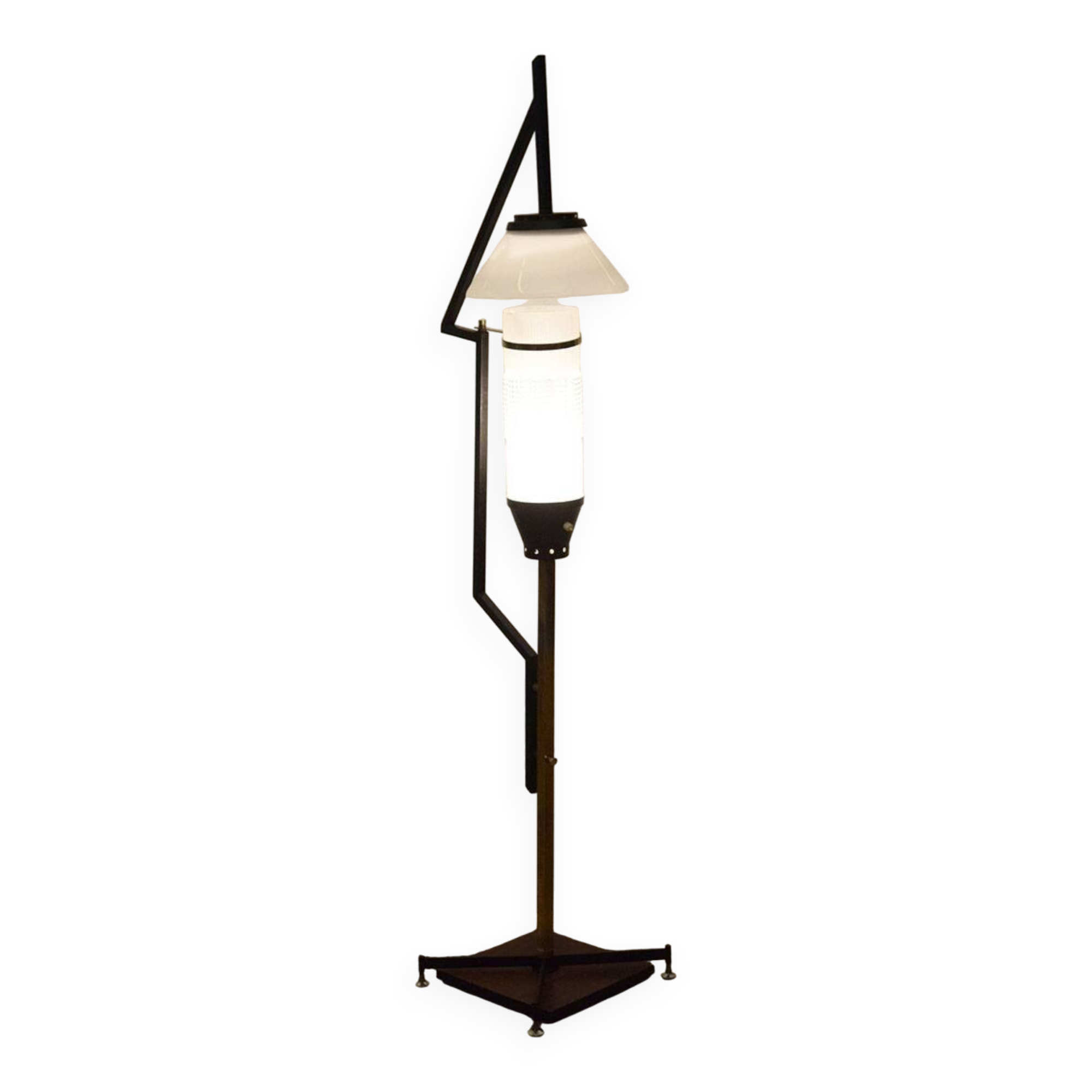 Floor lamp attr. Stilnovo, 1950s