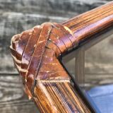 Vintage bamboo coffee table 1970