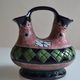Art deco ceramic tulip vase Amphora Czechoslovakia