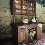 1930s apothecary sideboard/desk, in oak.