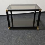 Vintage rolling side table