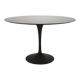 Round marble Tulip dining table by Eero Saarinen, 2000s