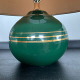 Vintage glazed ceramic lamp